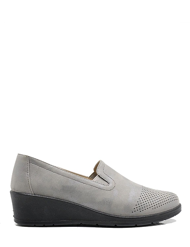 Ladies Metallic Comfort Shoe | Chums
