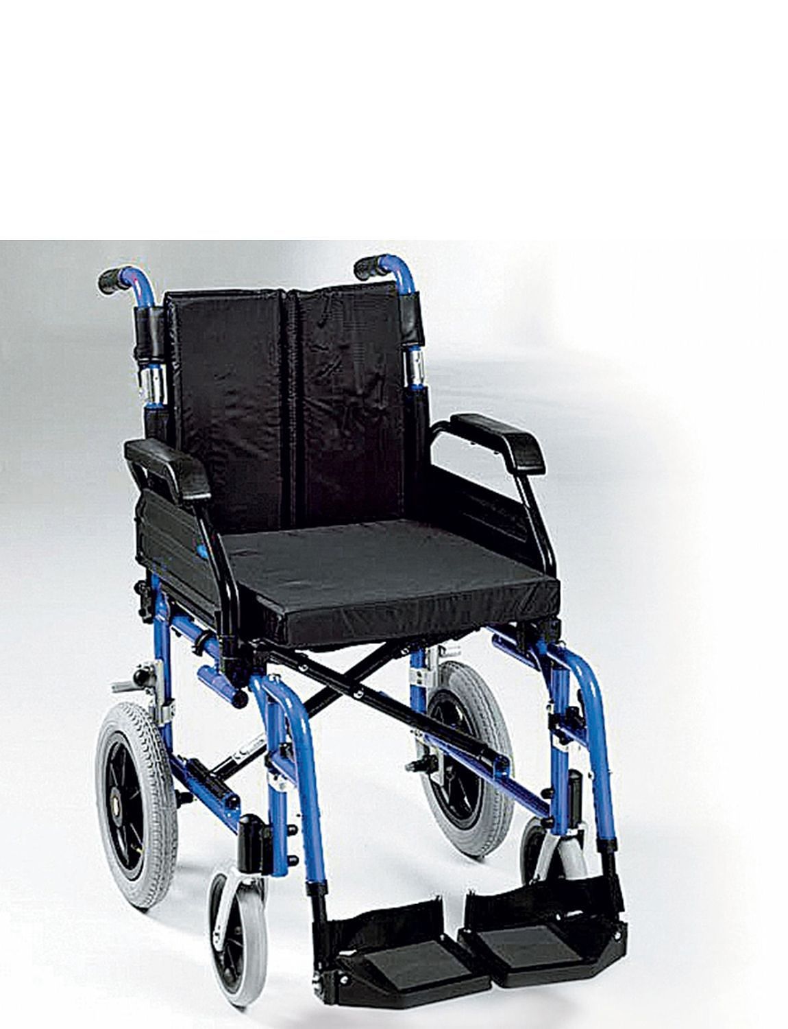 Deluxe Foldable Attendant Aluminium Wheelchair - Mobility Wheelchairs