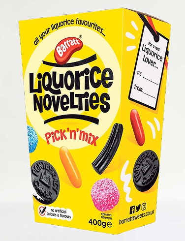 Barratt Liquorice Novelties Pick and Mix