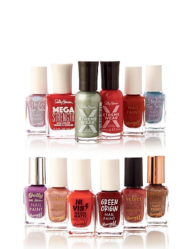 Set of 12 Nail Varnish