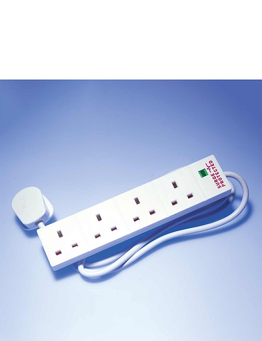 4 Way Extension Socket With Surge Protection