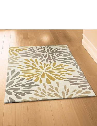 Flowerburst Wool Rug