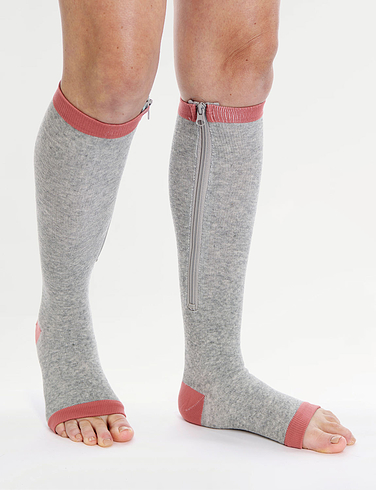 Copper Compression Zip Socks