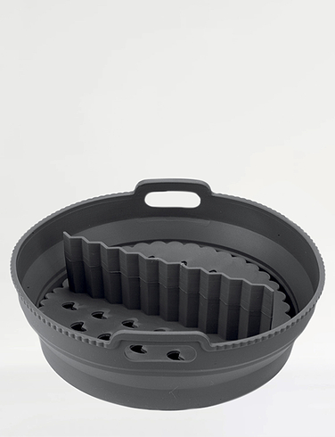 Silicon Circular Air Fryer Liner With Divider