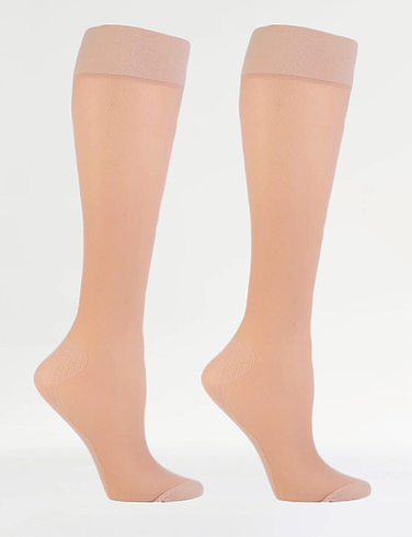 12 Pack Deep Cuff Knee High Socks