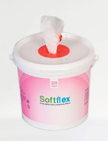 Softflex Wet Wipes Tub