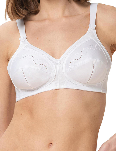 Breeze Comfort - Patented BASIC Perforated Padded Push-Up Bra