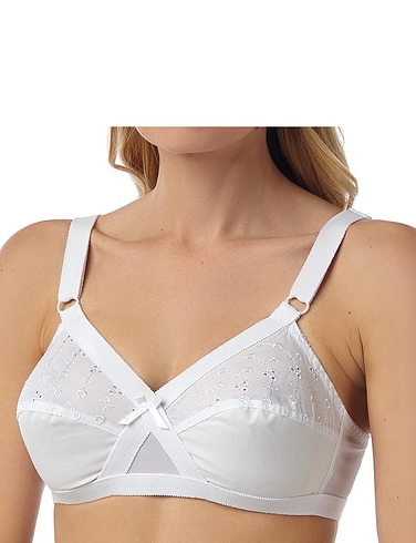 Feiboyy Women's Front Fastening Bras Super Comfort Bras Full Coverage Side  Support Removable Pads Sleep Bras Back Support Posture Bra Stretch Crop