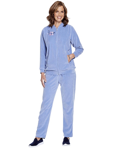 velour leisure suits for ladies