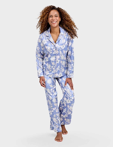 Luxury Satin Print Pyjamas