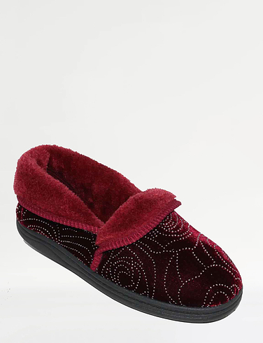 Ladies Mule & Wide Fit Slippers - Chums