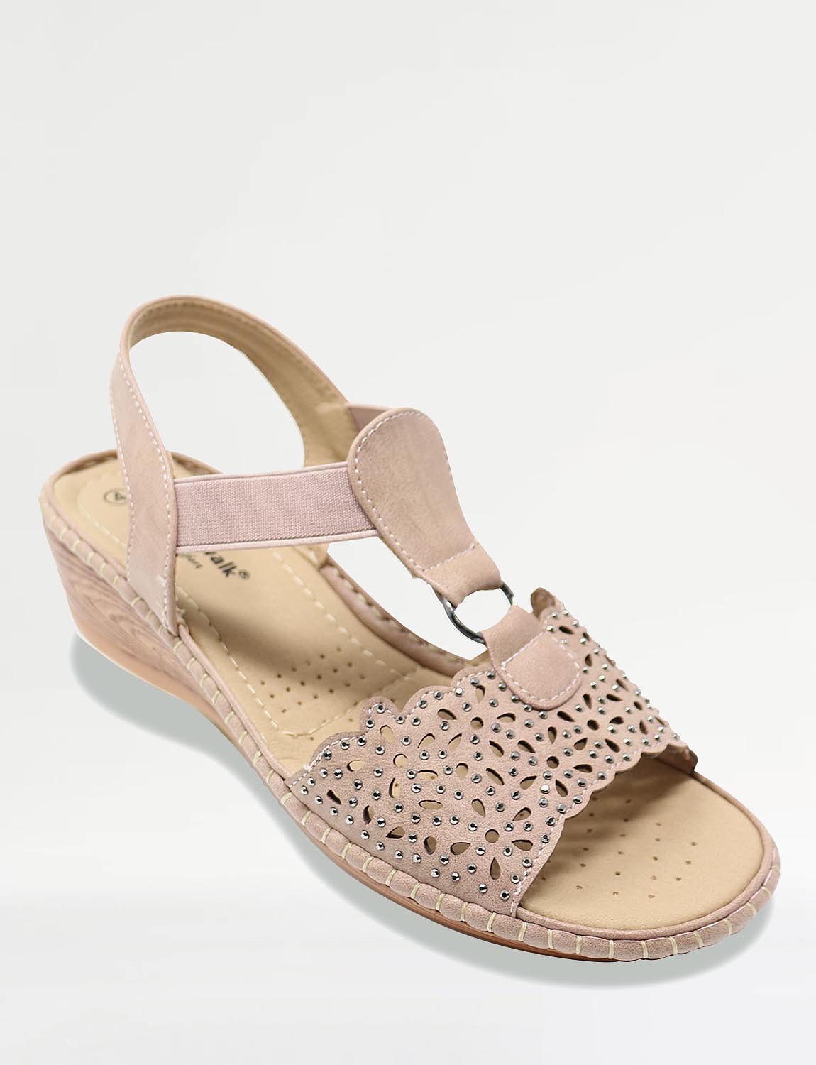 cushion walk diamante sandals