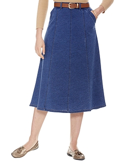 Long, Pleated & Elasticated Skirts For Older Ladies - Chums