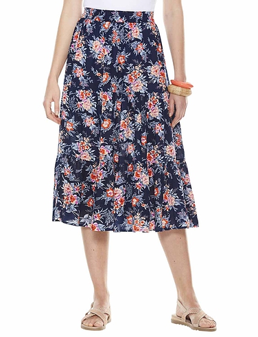 Long, Pleated & Elasticated Skirts For Older Ladies - Chums