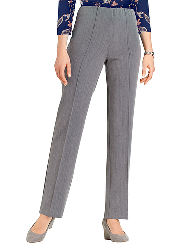 Women Cotton Linen Trousers Long Pants Ladies Elastic Waist Pocket Bottoms*  | eBay
