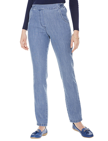 Ladies Pull On & Elasticated Jeans - Chums