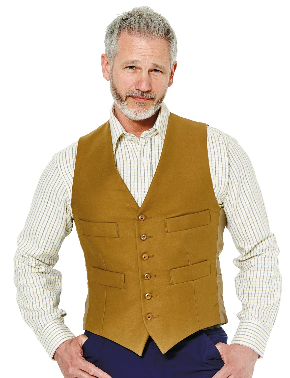 Cotton Moleskin Waistcoat | Chums