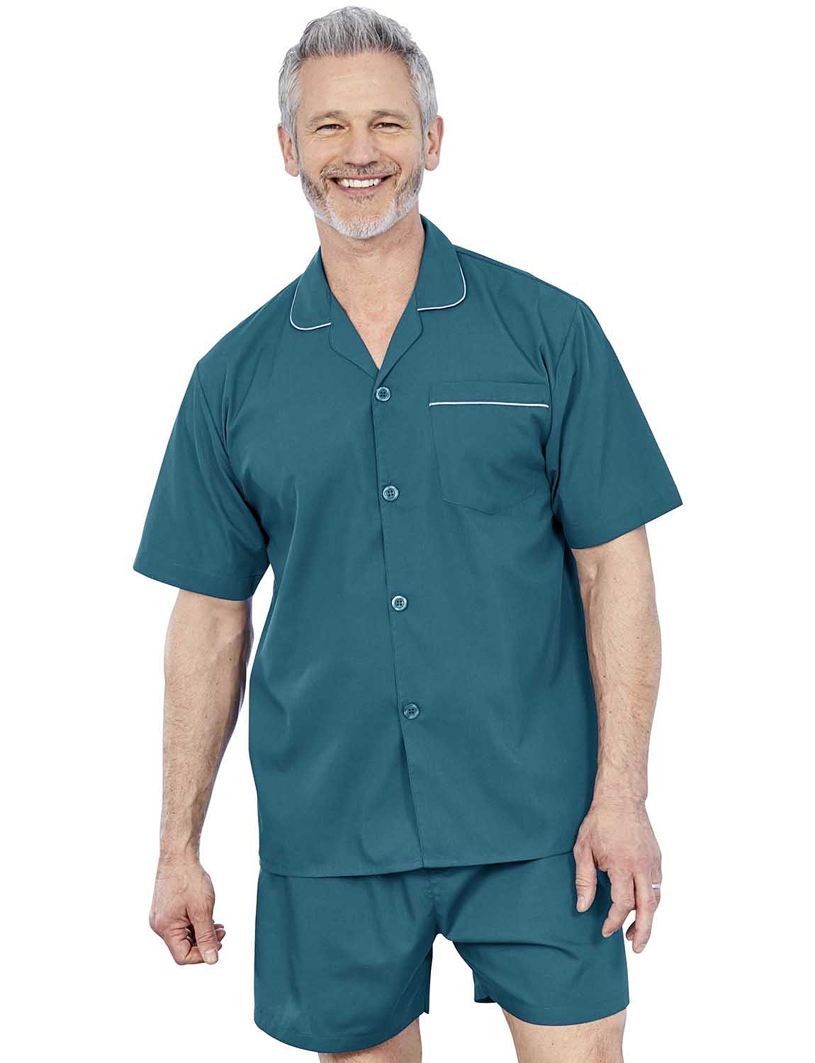 Tootal Easycare Shortie Pyjama - Menswear Nightwear