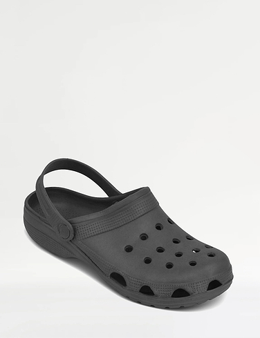 Wide Fit Slip On Clog