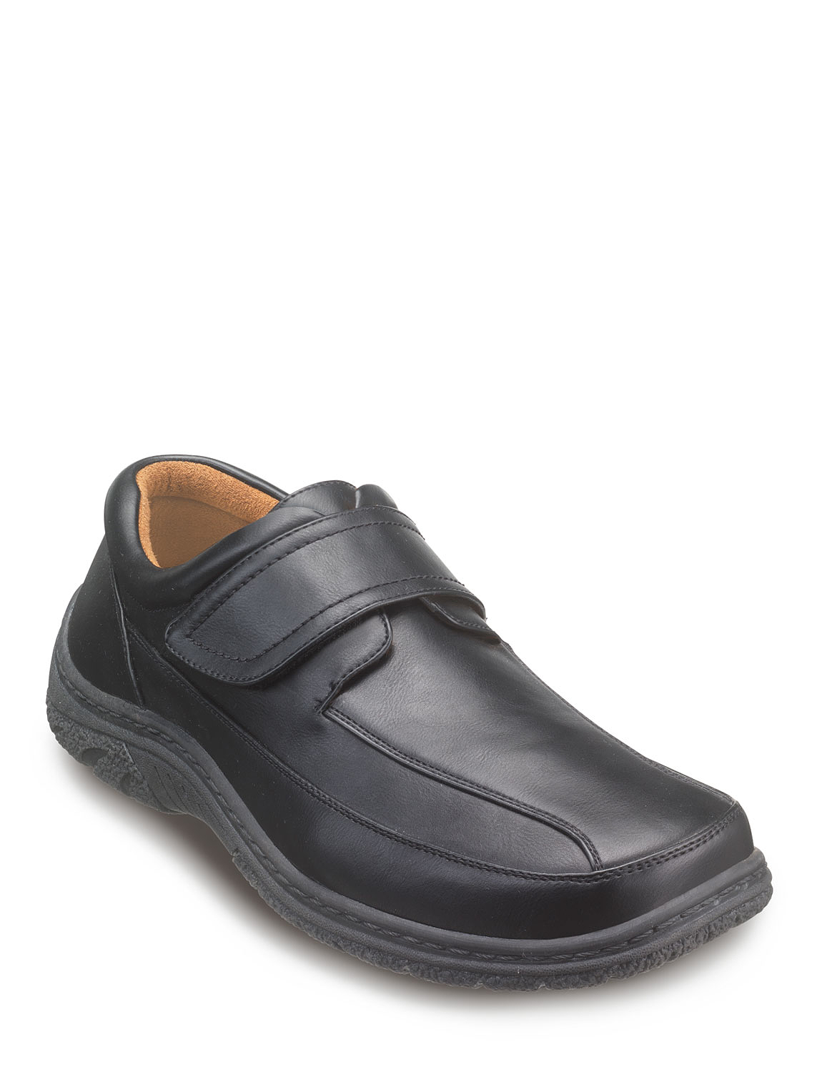 Dr Keller Wide Fit Touch Fastening Shoe | Chums
