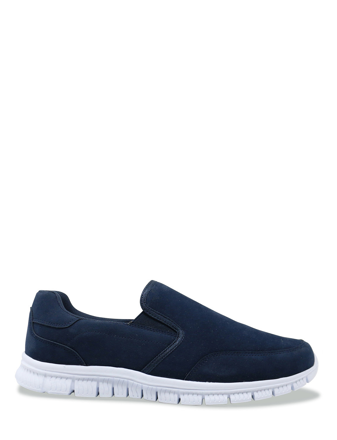 Cushion Walk Wide Fit Slip On Trainers With Memory Foam | Chums