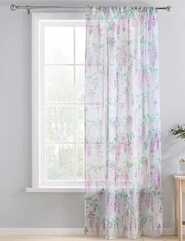 Wisteria Voile Panel