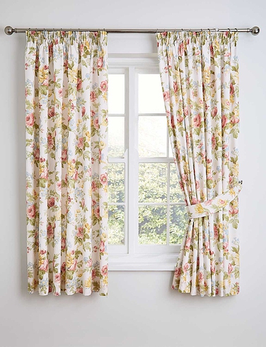 Vantona Elizabeth Lined Curtains